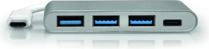 Actual product image Port Designs USB-C hub (USB-C, 3 ports)