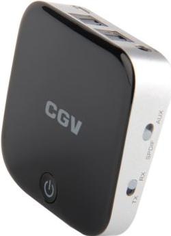Immagine prodotto CGV My BT RT, Bluetooth, 3.0+HS, A2DP, AVRCP, Nero, Litio, 350 mAh (Trasmettitore e ricevitore)