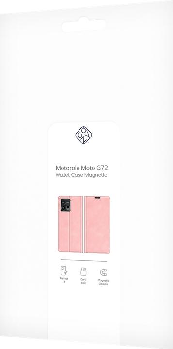 Produktbild Cazy Book Case Kompatibel mit Motorola Moto G72 - Hülle klappbar Magnetisch Kunstleder - (Motorola Moto G72)