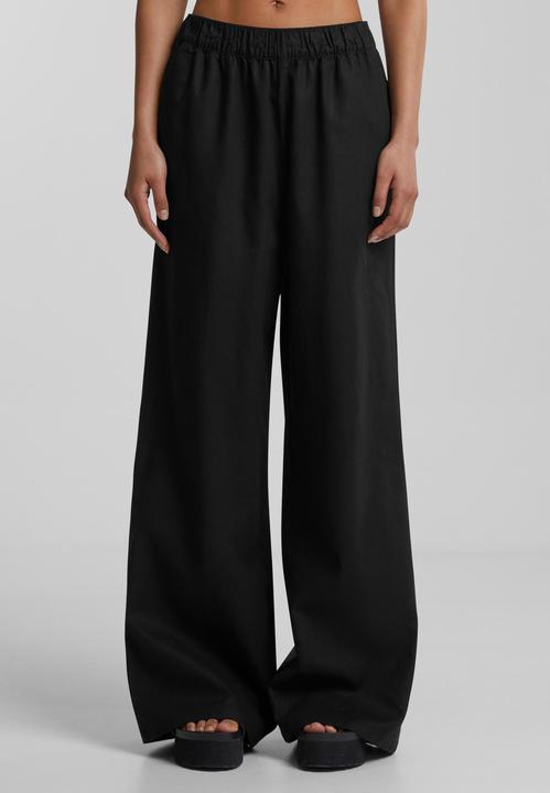 Produktbild Urban Classics Ladies Linen Mixed Wide Pants - 161183 (M)