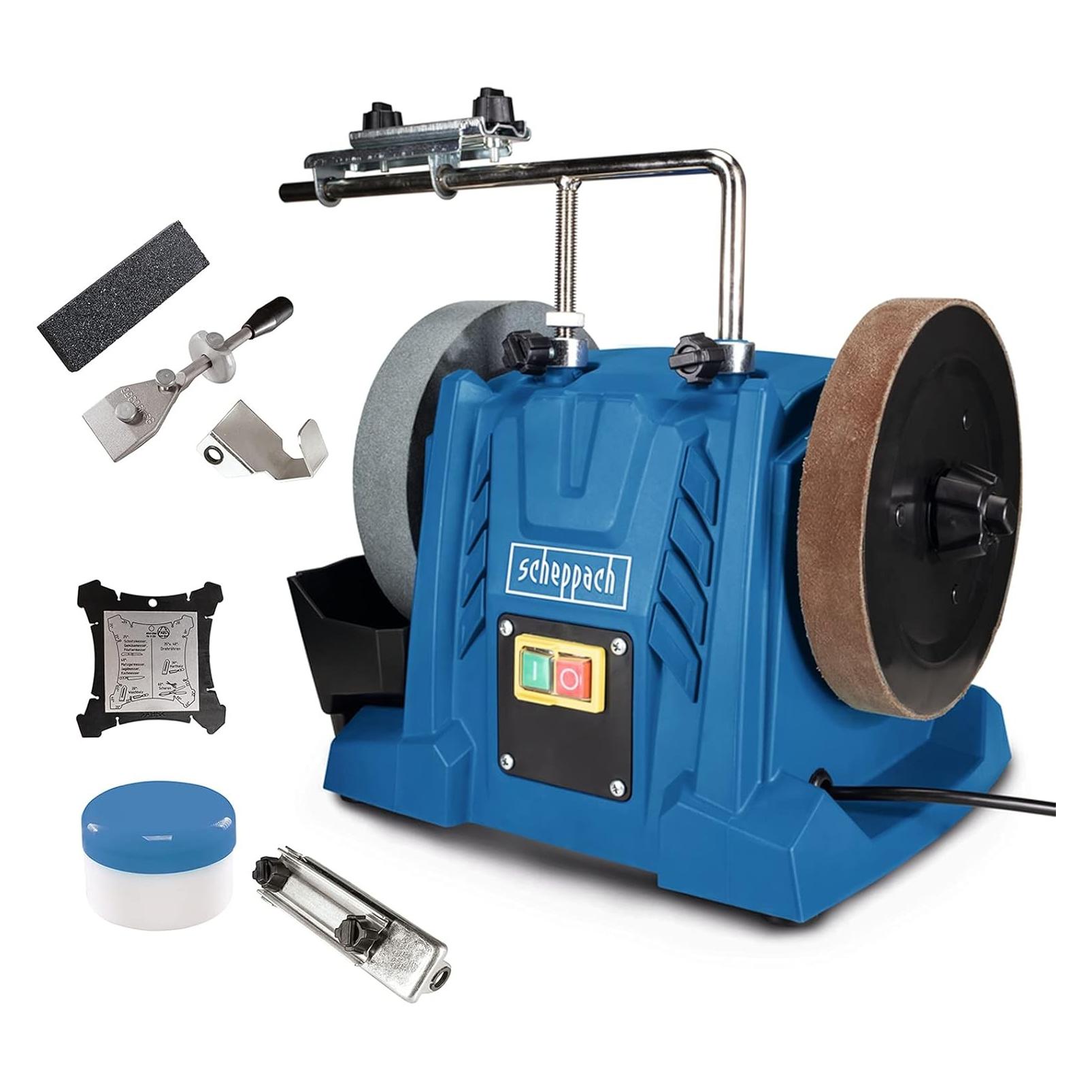 Scheppach, Slijpmachine + Polijstmachine, Tiger 5000 (Natte Slijper, 150 W)