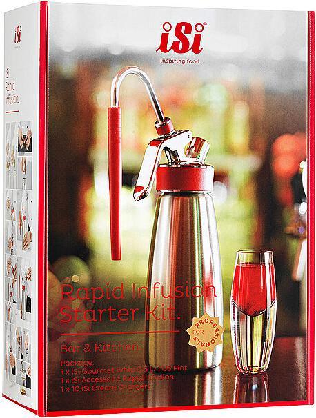 Produktbild ISI Schlagsahnebereiter Rapid Infusion Starter Set 0,5 Liter (0.50 l)
