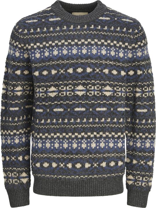 Produktbild Jack & Jones All Over Print Strickpullover Strickpullover (XS)