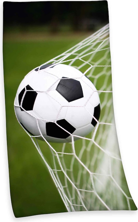 Image du produit Herding Serviette de bain football (75 x 150 cm)
