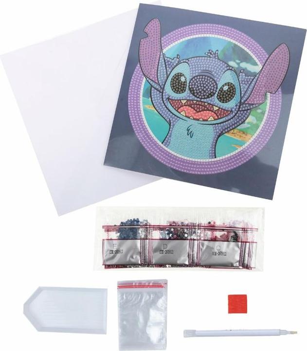 Image du produit Craft Buddy Stitch, 18x18cm Crystal Art Card