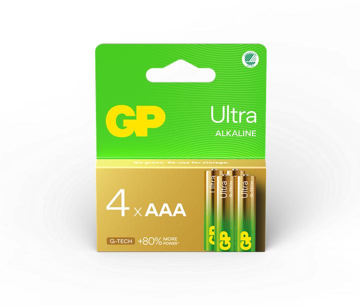 Produktbild GP Batteries GP 24AU-2U4 A21 / LR03 / AAA Ultra Battery (4 Stk., AAA)