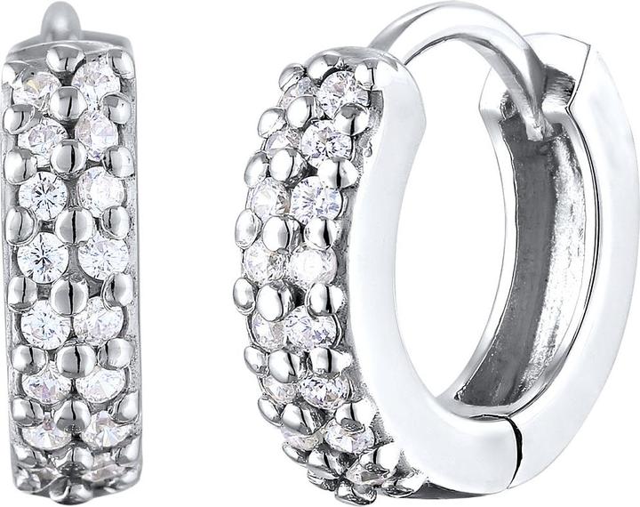 Immagine prodotto Elli Creolo, creoli di cristallo (Argento 925, Zirconia)