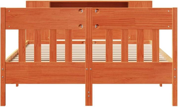 Image du produit vidaXL Bett mit Regal (160 x 200 cm)