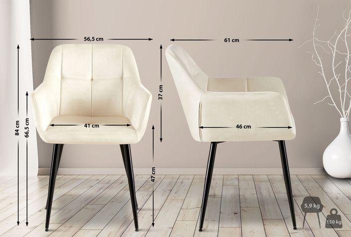 Actual product image Swisshandel24 Set of 2 Emia velvet
