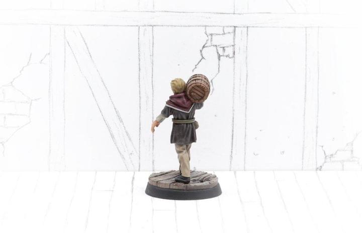 Produktbild Tabletop-Art Townsfolk Miniatures - Servant With Barrel (Kunststoff)