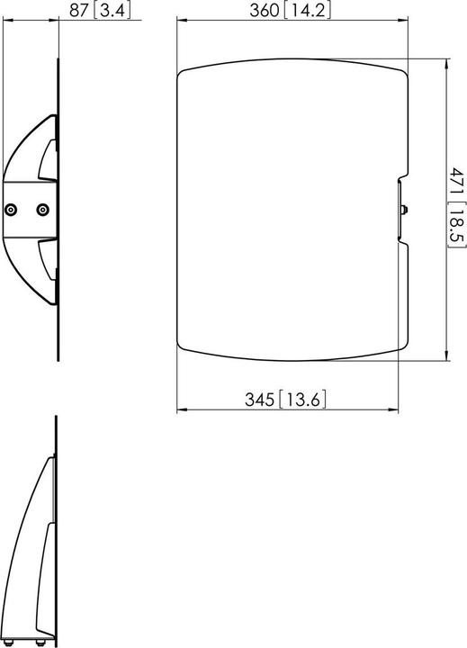 Actual product image Vogels PUA 9507B Shelf