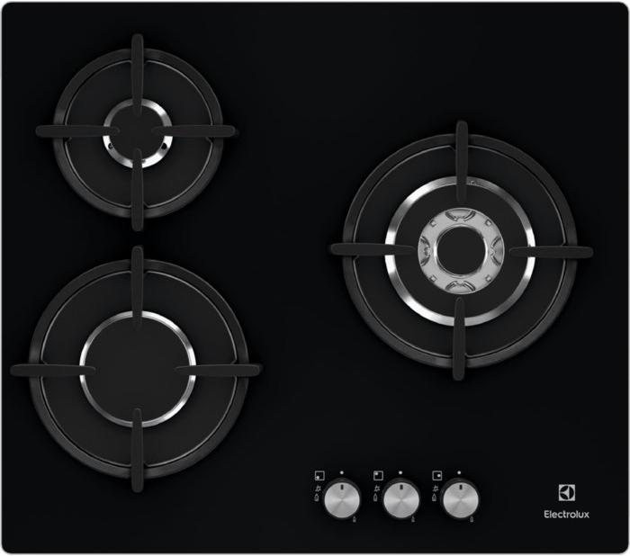 Produktbild Electrolux EGT6633NOK Kochfeld Integriert Gaskochfeld 3 Zone(n)