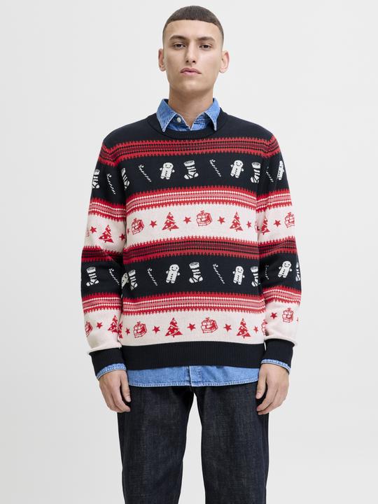 Produktbild Jack & Jones Jjxmas Noel Knit Crew Neck (S)