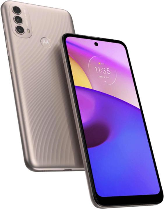 Produktbild Motorola Moto E40 (64 GB, Gold, 6.50", Hybrid Dual SIM, 4G)