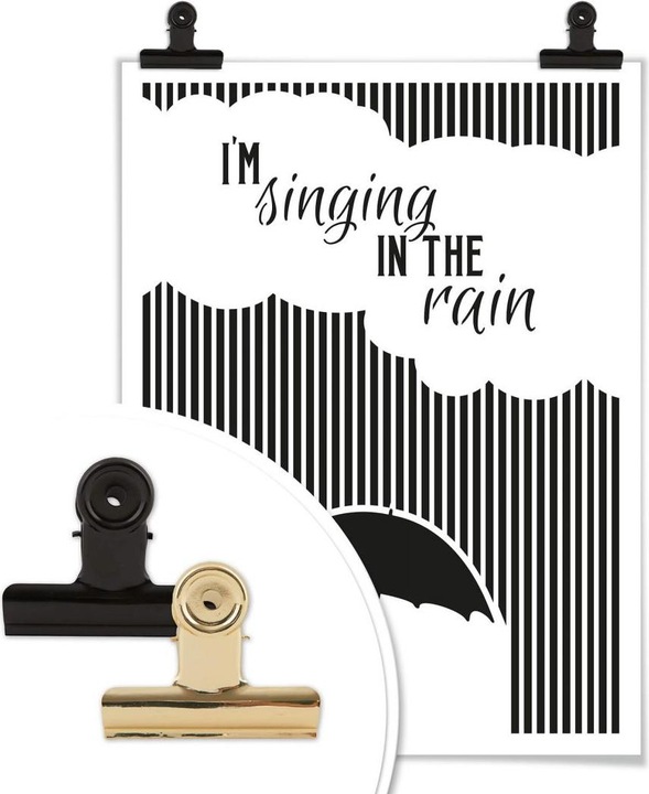 Produktbild Trenddeko I'm singing in the rain (50 x 60 cm)
