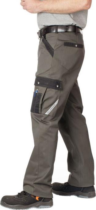 Produktbild Orix Moderne Arbeitshose mit Handytasche olive (48)