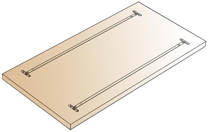 Image du produit Meyer Elément de serrage plat pour plateaux de table (1 pcs)