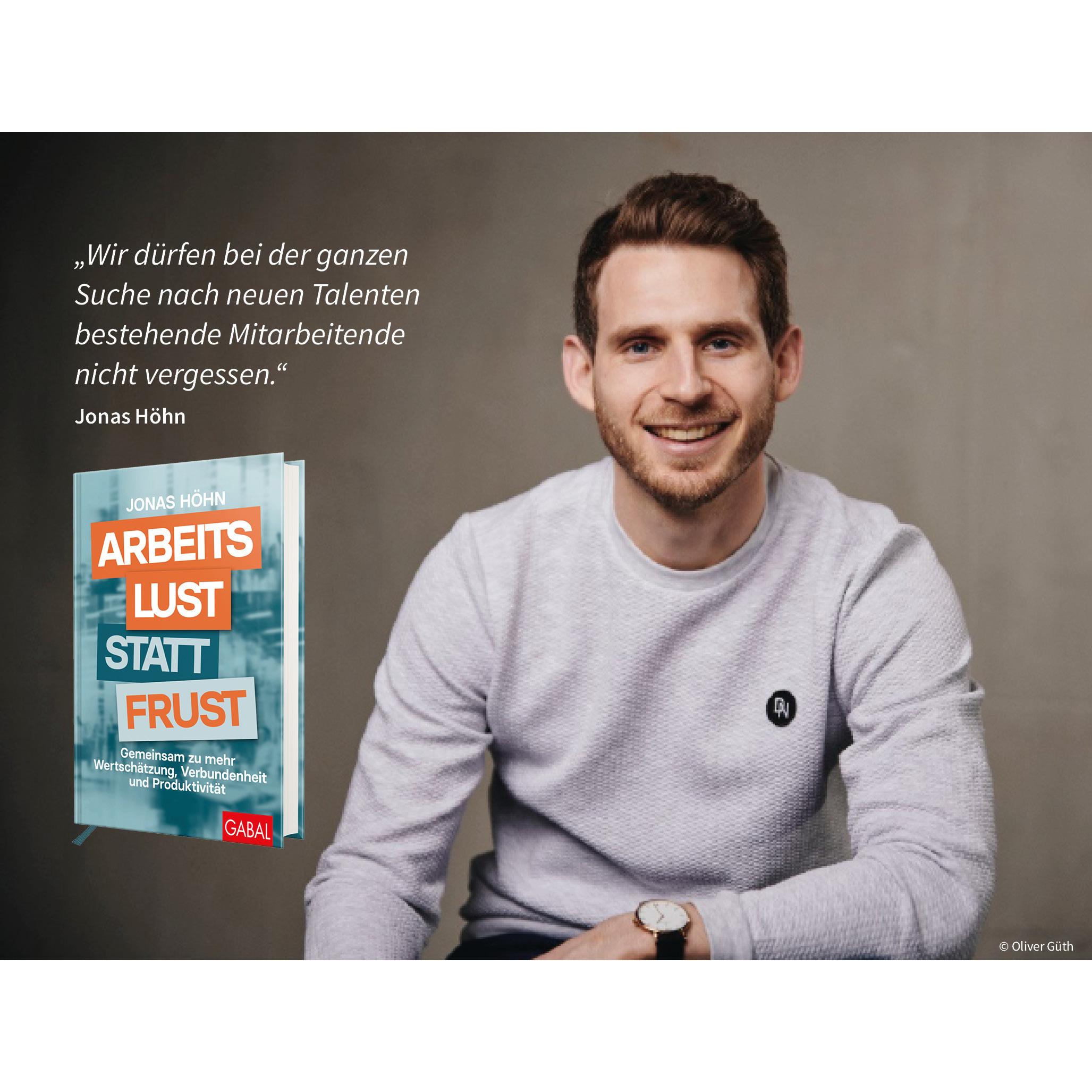 Thumbnail - Arbeitslust statt Frust, Fachbücher von Jonas Höhn