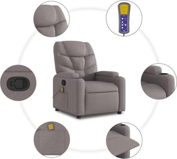 Image du produit vidaXL Massagesessel