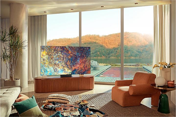 Actual product image Samsung TV Neo QLED GQ-50QN92A - 50 - QLED TV - Black, UltraHD (50", QLED, 4K)