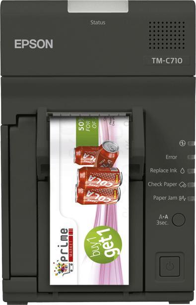 Immagine prodotto Epson Stampante Coupon A Colori Tm-C710 (Ethernet, USB)