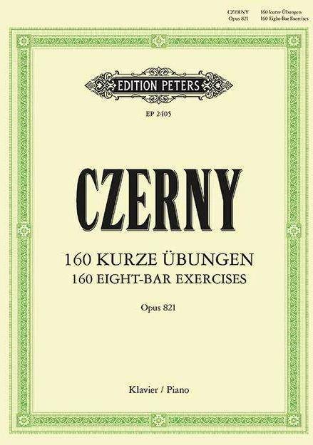 Produktbild 160 kurze Übungen op. 821 (Deutsch, Carl Czerny, 2023)
