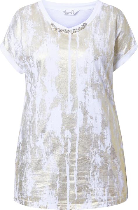 Produktbild Miamoda T-Shirt, Golddruck, Kette am Ausschnitt (54)