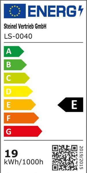 Energie-Label Steinel Xled One (2550 lm, IP44)