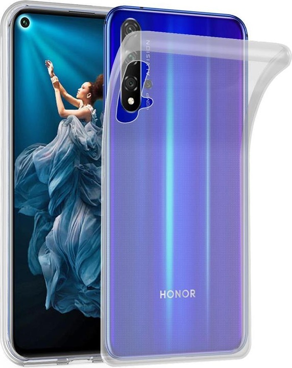 Produktbild Cadorabo TPU Ultra Slim AIR Cover (LG K20, Huawei Nova 5T, TCL 20S)