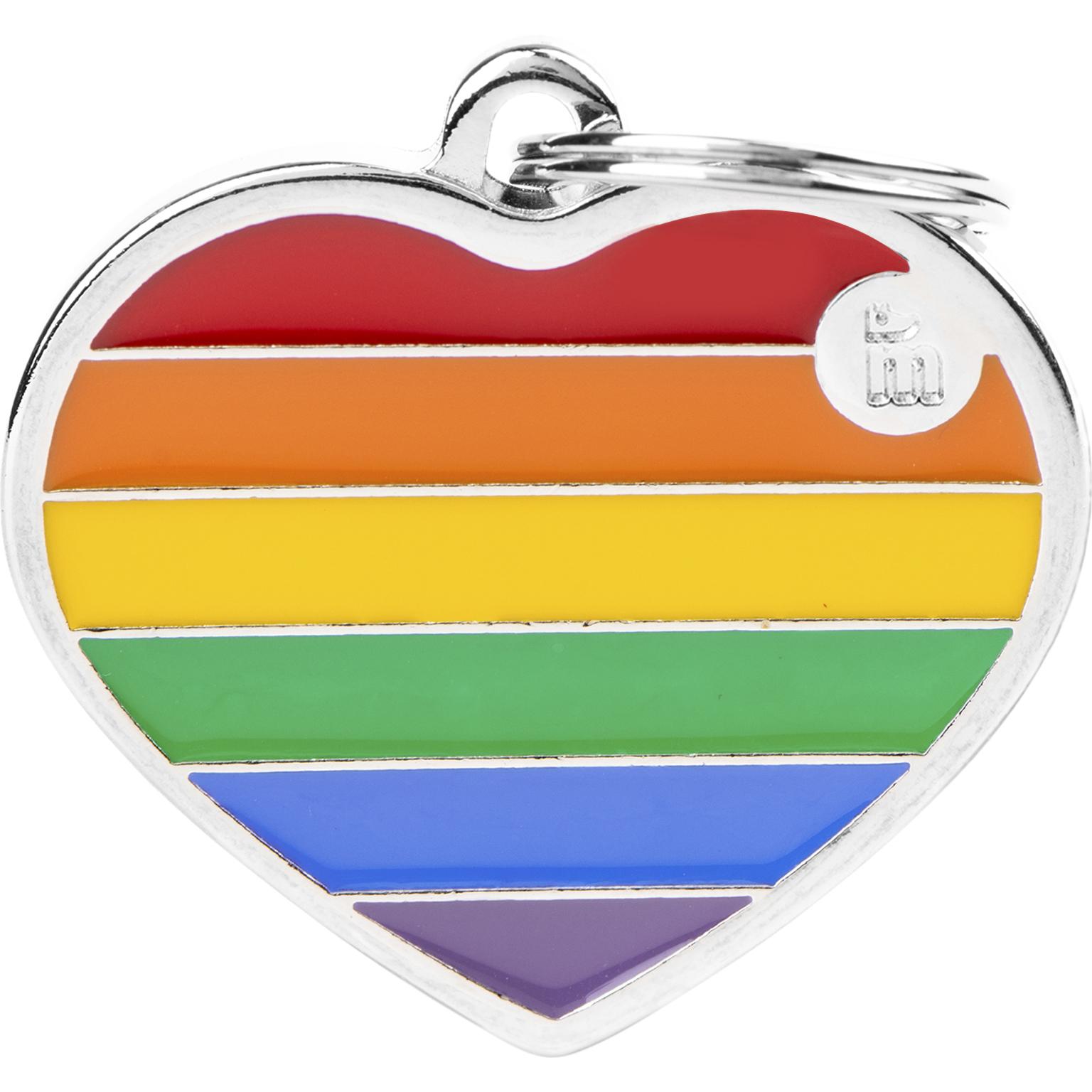 Myfamily, Ricordo bebè, MyFa tegn rainbow, hjerte L