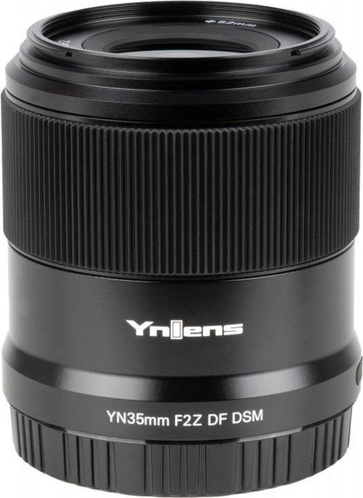 Actual product image Yongnuo YN35mm F2Z DF DSM Lens for Nikon (Nikon Z, APS-C / DX, full size)