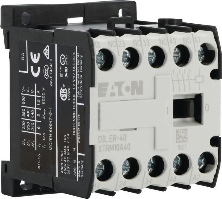 Produktbild Eaton DILER-40 220V50Hz 240V60Hz 051758 Hilfsschütz 4S AC 051758