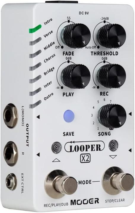 Produktbild Mooer Looper X2 Stereo Looper Pedal
