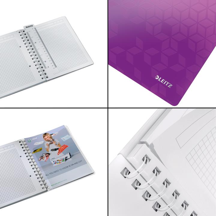 Actual product image Leitz Wow (A5, Checked, Soft cover)