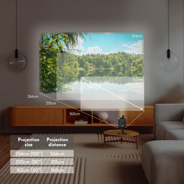 Actual product image Thomson Vega (600 lm, 1.2:1)