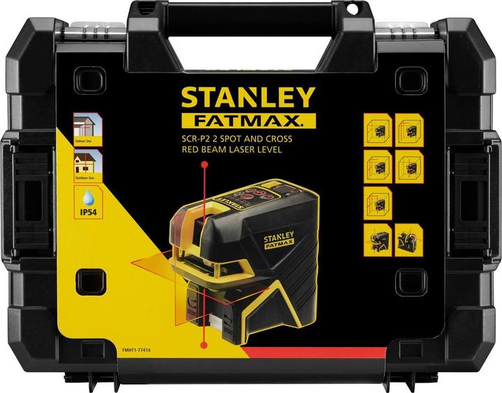 Produktbild Stanley Kreuzlinien2SpotlaserFATMAXrot (Kreuzlinienlaser)