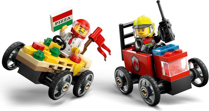 Image du produit LEGO Pizzalieferwagen vs. Löschauto (60458, LEGO City)