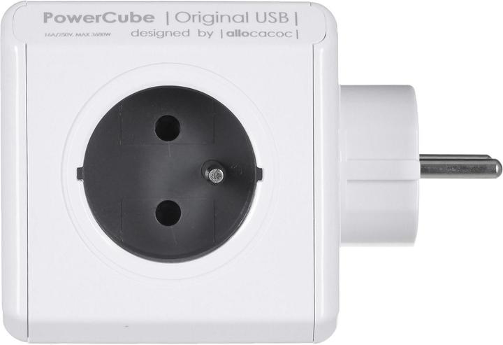 Actual product image Allocacoc PowerCube Original Duo (4 x, CEE 7/5)