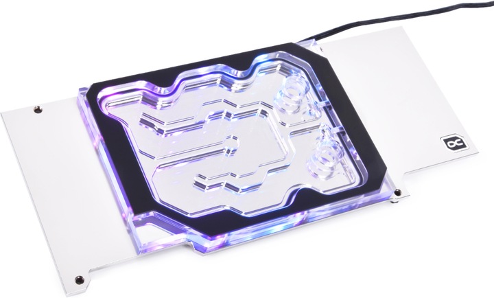 Actual product image Alphacool GPX-N water block + heat sink