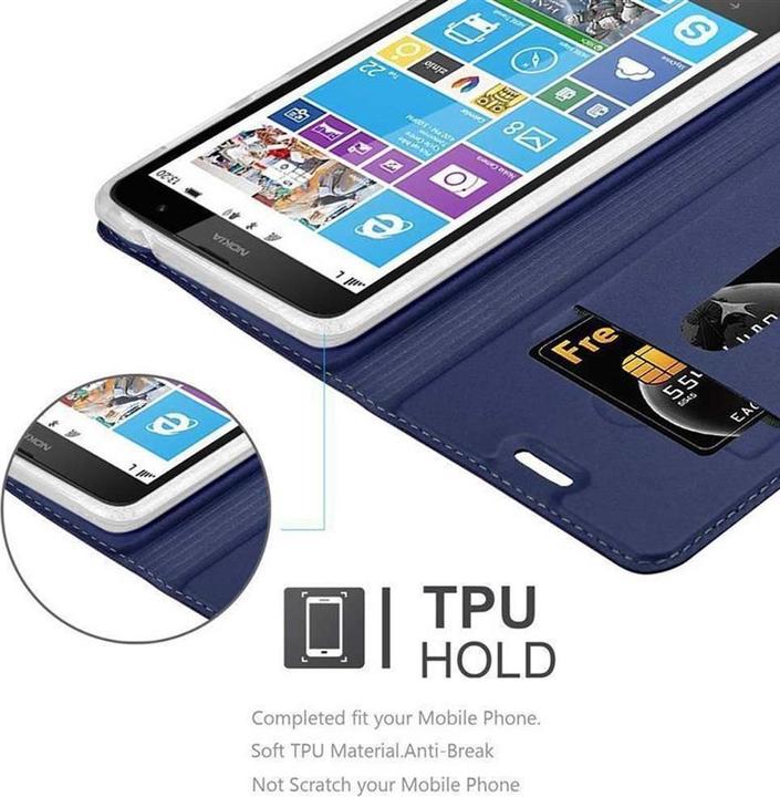 Produktbild Cadorabo Book Classy Style Cover (Nokia Lumia 1320)