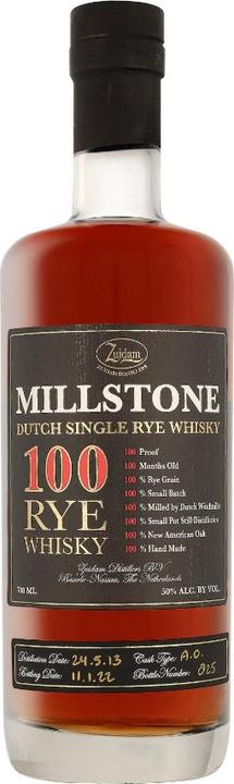 Produktbild Milestone Millstone 100 (Rye Whisky, 1 x 70 cl)