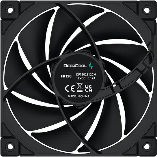 Actual product image Deepcool R-FK120-BKNPF1-G-1 computer cooling system processor fan (e) (120 mm, 1x)