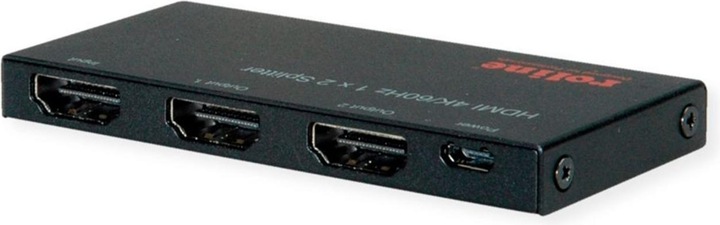 Produktbild Roline HDMI Video-Splitter 2fach UltraSlim 4K60Hz