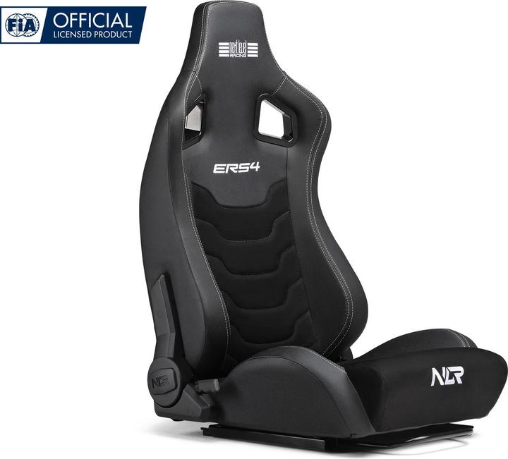 Next Level Racing ERS4 Elite Reclining Seat - Leather & Suede Edition
