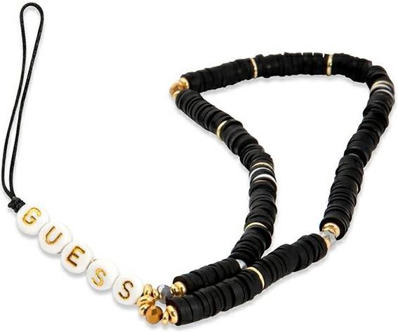 Guess Strap GUSTPEARK black Heishi Beads