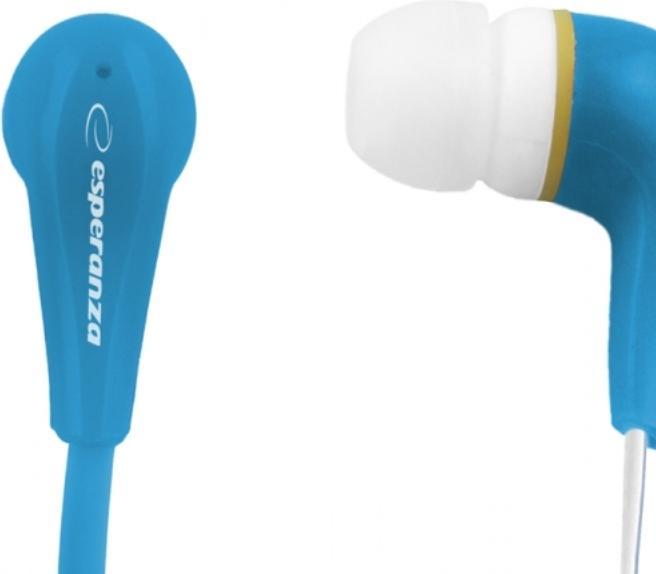 Produktbild Esperanza Auriculaes eh146b lollipop - audio stereo earphones blue (Kabelgebunden)
