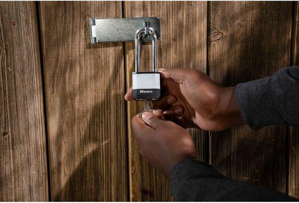 Produktbild Master Lock Elite 45mm Vorhänge- schloss 64mm Bügel 5-Stift-Zyl.