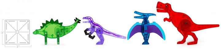 Produktbild Magna-Tiles Dino World Set