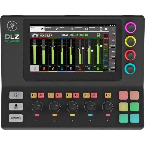 Mackie Mischpult DLZ Creator XS Streaming Mixer mit Kopfhörer, Mischpult