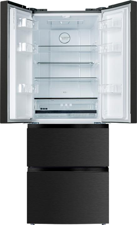 Actual product image Amica KGCN 388 180 S Side-by-Side Fridge Combination Freestanding E, Metallic (357 l)